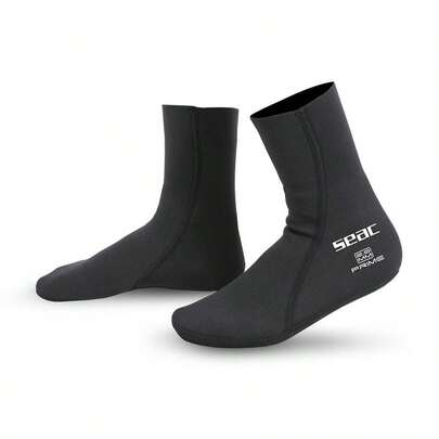 Unisex 2mm Neoprene Nylon Lined Diving Socks