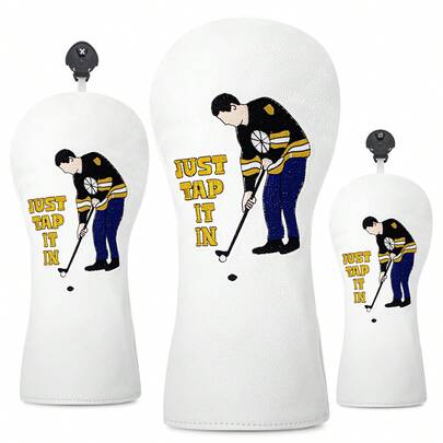 1pc Golf Club Head Covers And Stylish Golf Club Covers, Suitable For Male And Female Outdoor Enthusiasts, Made Of Waterproof And Durable Materials, Providing The Best Protection For Your Golf Club