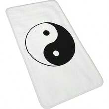 - Toallas de mano Tai Chi - Secado rpido, toallas de microfibra de terciopelo coral, altamente absorbentes, uso como hotel, bao, ducha, toalla de mano, 16x 28 pulgadas blanco - Toallas de mano Blanco + - 16x28 pulgadas - Ver 4