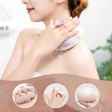 2025 New Upgraded Soft Sunflower 2 - in - 1 Bath Ball, Exfoliating Cleaning Brush Suction Cup, Ultra Soft Shower Loofah Sponge Men Women Shower 8 Pcs - 4 piezas - Ver 7