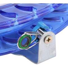 Carrete de Línea de Pesca, Rueda de Pesca de Mar Multifunción ABS, Accesorio de Carrete de Pesca de Línea de Mosca para Envolver Alambre de Mano (Azul) - 1 - Ver 5