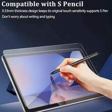 [Dust-Free Installation Kit]Crystal Clear HD Screen Protector ForSamsung Galaxy Tab S11 Ultra/S10/S9/S8/S7/S6 & A Series, Full Coverage Tempered Glass, 9H Hardness, Bubble-Free Application - 1 Piece - Samsung Tablet - High-definition Cleanroom - View 5