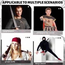 Patelai Sword Bag Katana Carrying Bag Black  Sword Sheath Halloween Cosplay Carrying Case Martial Arts Back Strap Holder For Samurai Cosplay Halloween Party - Stylish - View 8