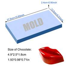 一套塑料巧克力模具，椭圆形、胶囊形、唇形、星空球形小糖果模具，翻糖工具，填充糖果模具，塑料模具，专业巧克力工具，适合个人、甜品店、工作室使用