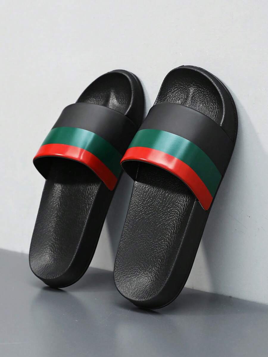 Plus Size 23# Men's Summer Slippers, Size 36-48, Outdoor Comfortable Casual Shoes, Lightweight Non-Slip House Slippers, Wear-Resistant Breathable Men's Sandals, Outdoor & Daily Wear (Asymmetric Pattern). The Soles Of These Slippers Are Made Of EVA Material. Do Not Expose To Direct Sunlight For A Long Time, Otherwise The Shoes Will Shrink.
