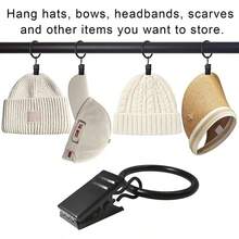 30 Pack Shower Curtain Rings Drapery Curtain Clips Strong Metal Decorative Drapery Window Curtain Ring With Cli...