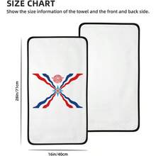 - Toallas de mano con bandera asitica, secado rpido, toallas de microfibra de terciopelo coral, altamente absorbentes, uso como hotel, bao, ducha, toalla de mano, 16x 28 pulgadas blanco - Toallas de mano negras - 16x28 pulgadas - Ver 3