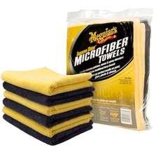 Meguiar's Shine - Toallas de Microfibra Reutilizables (6 Unidades)(Paquete de 6 toallas) - Multicolor - Ver 1