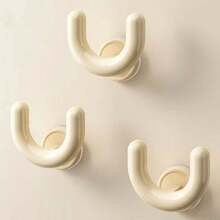 1个/2个/3个/4个装 U型浴室挂架，吸盘式壁挂安装，无需钻孔，淋浴房排水支架 - 彩色 - 查看 6