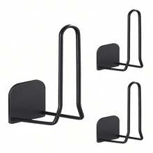 3pcs Sponge Rack Kitchen Non Perforated Storage Filter Rack Storage Rack Stainless Steel Multi Functional Sink Drain Rack Hook - Multicolor - View 11