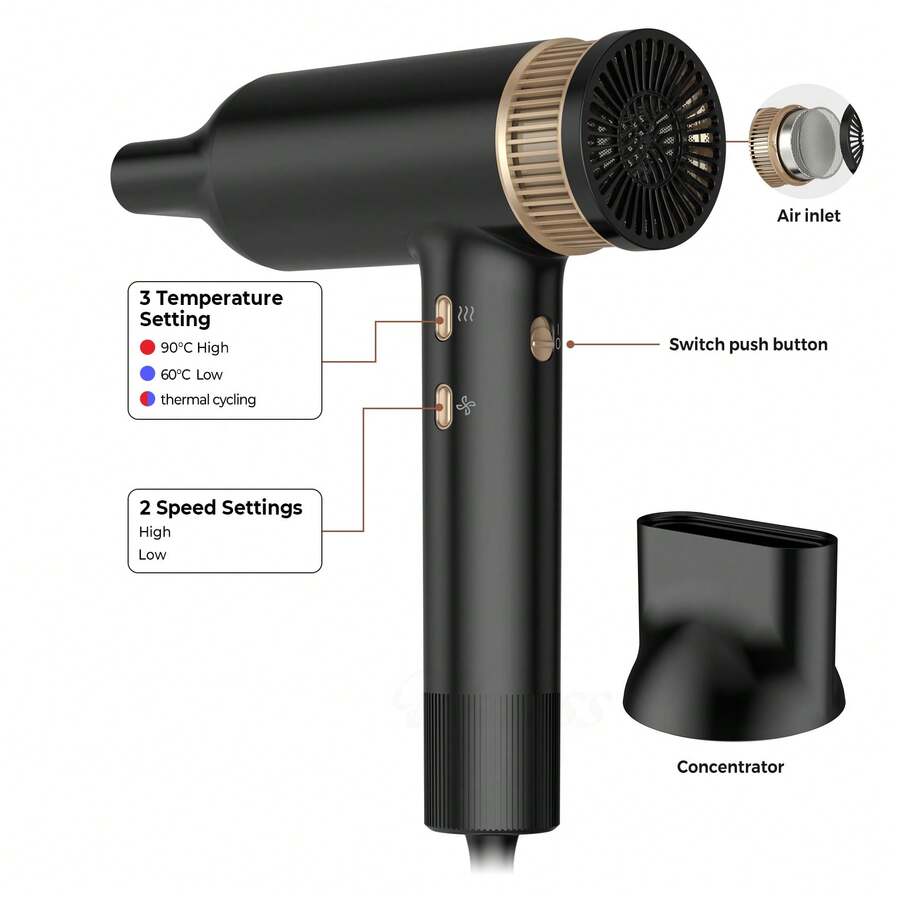 Hair Dryers - EU C Type Plug(220-240V) - View 1