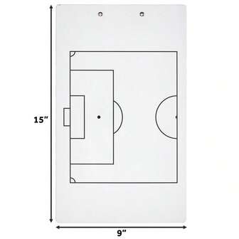 Dry Erase Coaches Clipboard | Double-Sided Dry Erase White Board