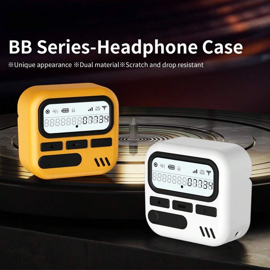 This Is A Retro Wireless Earphone Case For The Second-Generation Apple Pro And A Protective Case For AirpodPro 2, Suitable Forairpod 4 - Multicolor - View 1