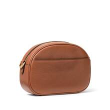 Michael Kors Túi đeo chéo máy ảnh nhỏ họa tiết monogram Jet Set Charm Túi đeo vai thường ngày cho các bữa tiệc hàng ngày - màu nâu - Xem 2