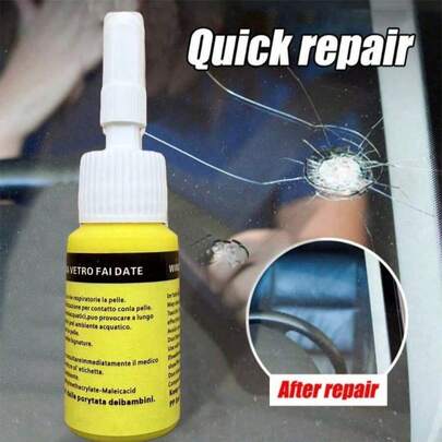Car Windshield Cracked Repair Tool DIY Car Care Window Glass Repair Kit Glass Curing Glue Auto Glass Scratch Crack Restore Tool