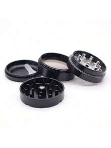 1 Set Smoking Starter Kit, Includes 4-Layer Metal Herb Grinder, Dual-Layer Rolling Tray, 110mm Rolling Papers (With Filters), Home Tools, Durable Materials, Ideal Gift For Valentine's Day, Parties, Holidays - Multicolor - View 11