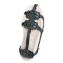 4 Pairs/2 Pairs Anti-Slip Gripper Pointed Ice Gripper Shoes Walking Gripper Shoes Durable Ice Snow Gripper Shoes, Boots With 8 Steel Spikes - 2 Pairs Of -24 Tooth Crampons - View 4