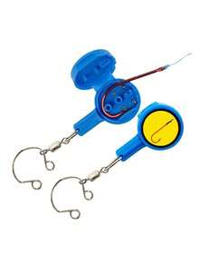 Fishing Knot Tying Tool | Prevents Fish Hook Injuries | Easy Knotting | Cool Gadget Essential For Fishing Enthusiasts | Ice Fishing, Fly Fishing | Beginner Fishing Accessories | Fingernail Knot Tying Tool - Multicolor - View 12