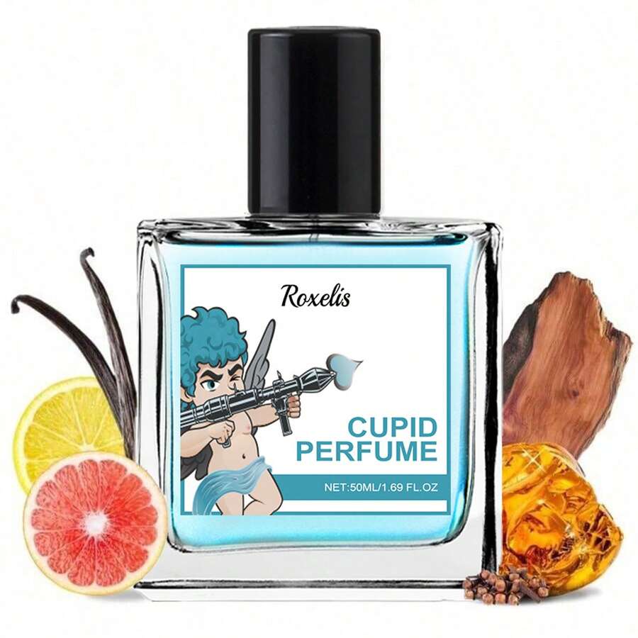 Cupid Eau De Cologne Spray, Roxelis, Gentle And Subtle Portable Fragrance, Atmospheric Perfume, Cupid Hypnotic 2.0 Men's Pheromone Cologne - 50ml - Cupid Perfume