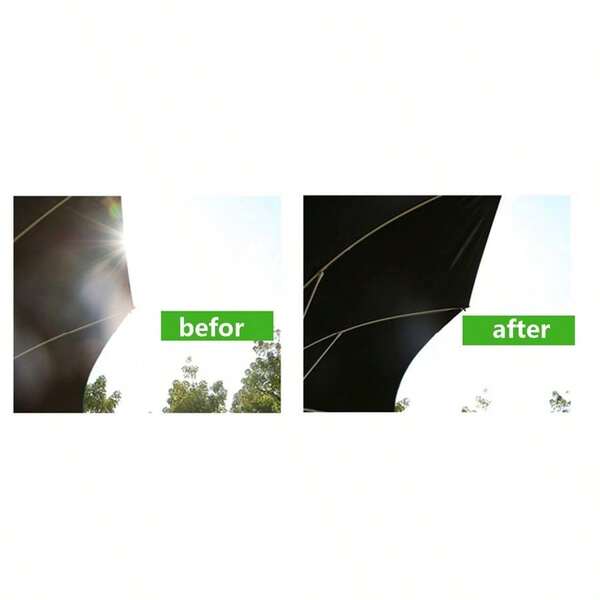 Umbrellas,7.2 Feet Portable Windproof Patio Umbrella With Sand Anchor For Garden Outdoor Pool Fishing