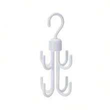 1/2 buc Agățător pentru maieuri, Agățătoare din plastic durabil, Cârlige rotative pentru curea, Concepute pentru agățarea maieurilor, cravatelor, curelelor, genților, curelelor, cârligelor rotative cu patru gheare pentru depozitarea eșarfelor, Cârlig multifuncțional pentru pălării, Cârlige rotative multifuncționale pentru haine, genți, curele, eșarfe, suport pentru depozitarea cravatelor, Accesorii pentru baie - Multicolor - Vizualizare 13