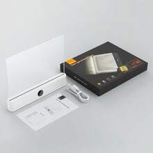 Portable LED Reading Light, Two-In-One Tabletop Book Light With 3 Lighting Modes, Eye-Caring, USB Rechargeable 18650 Battery, Dimmable Touch Control Desk Lamp For Bedroom, Study, Indoor Lighting - Gift, Reading Lamp For Bedroom, Bedroom Night Light, Sleek Cylindrical Design, Adjustable Brightness - 3-tone Lighting - View 9