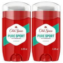 Old Spice Aluminum Free Deodorant For Men, High Endurance, 24/7 Sweat Defense & Odor Protection, 24/7 Freshness & Lasting Scent, Pure Sport Scent, 3.0 Oz (Pack Of 2), New Year Grooming Refresh - 紅色 - 查看 1