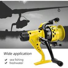 Dilwe - Carrete de pesca antimetal, resistente, ligero, para pesca de agua salada y agua dulce 0CNX - #4000 - Ver 7