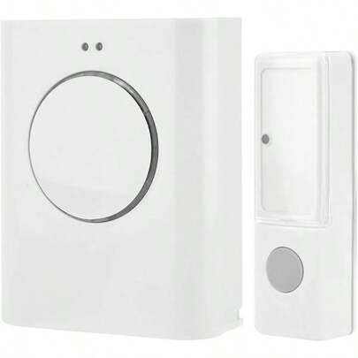 Waterproof Wireless DoorBell 200M Remote Home MP3 Download Cordless Door Bell Built - In 10 Chord Music And With 64MB Card Suitable Indoor/Outdoor Installation