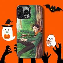 N-N-N-Natsuki Re0 Subaru Phone Case Compatible With  16,12,13,17,15,1,11,Mini,Pro,SE,XS,MAX,Black Matte Silicone Cover One 17 Case,  16 PrCover Compatible With  17 Pro Case,  17 Pro Max Case, IPho Case - z6 - Xem 4