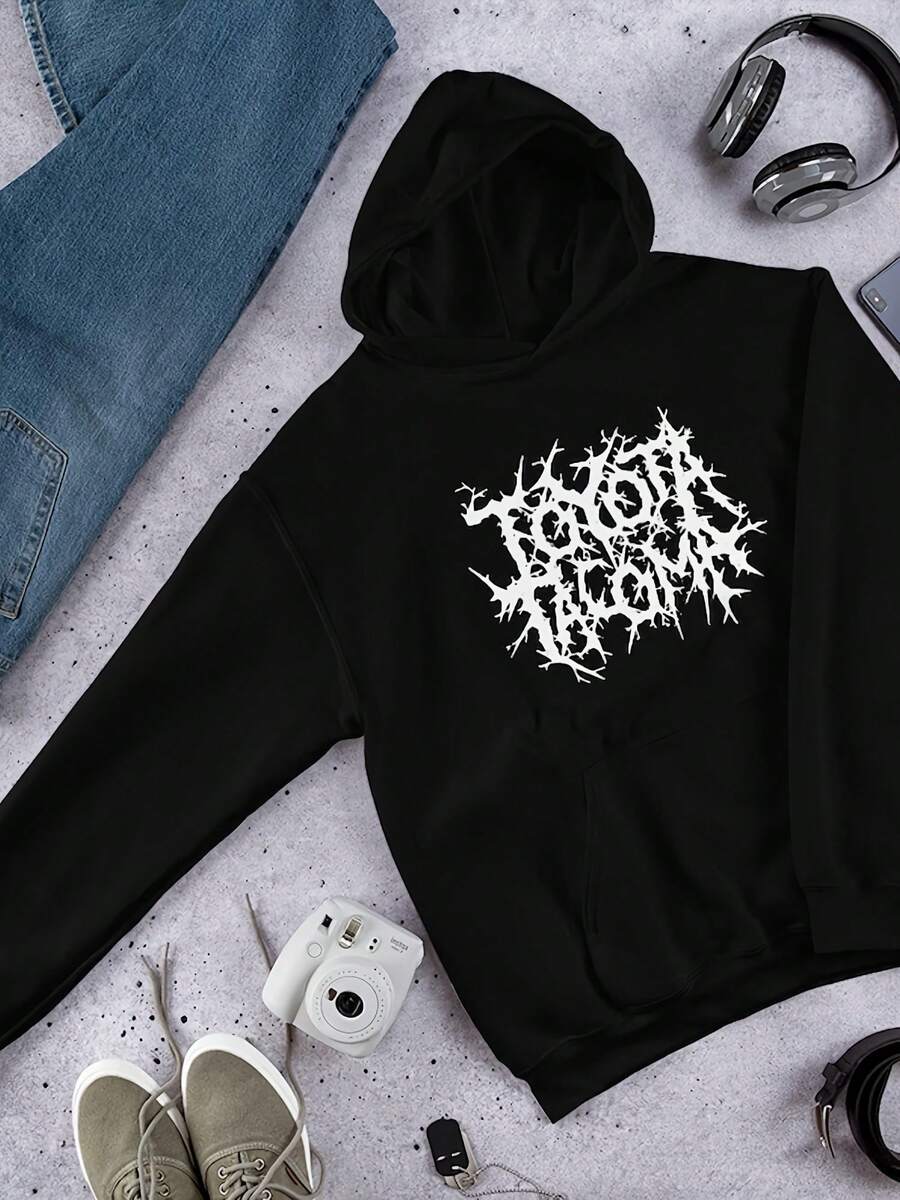 Tacoma Goth Death Metal Uni Hoodie,Autumn/Winter Hoodie Autumn Set - Style 8 - View 1
