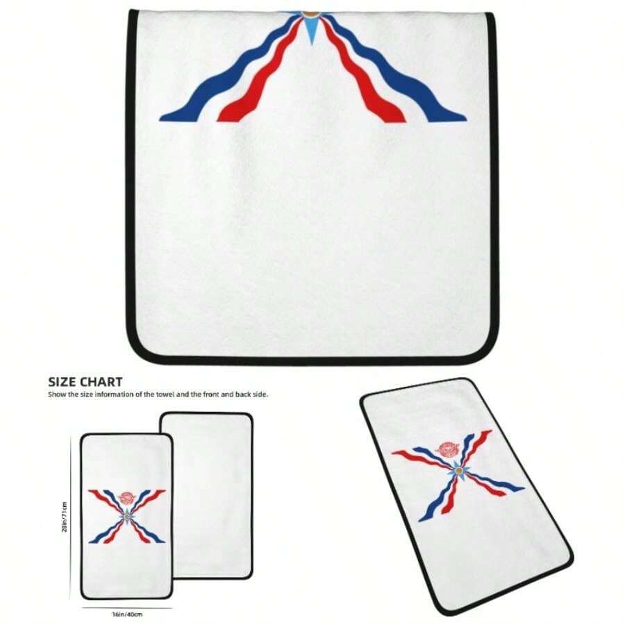 - Toallas de mano con bandera asitica, secado rpido, toallas de microfibra de terciopelo coral, altamente absorbentes, uso como hotel, bao, ducha, toalla de mano, 16x 28 pulgadas blanco - Toallas de mano negras - 16x28 pulgadas - Ver 1