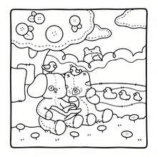 1 Piece 21x21cm "Fluffy Blanket" Cute Adult Coloring Book, Thick Opaque Paper, Clear Lines | Adorable Plush Creatures And Cozy Handcraft Scenes, Stress Relief, Ideal Gift For Crafters, Autumn Stationery, School Supplies, Art Materials - Fluffy Quilt - View 7