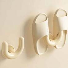 1个/2个/3个/4个装 U型浴室挂架，吸盘式壁挂安装，无需钻孔，淋浴房排水支架 - 彩色 - 查看 1