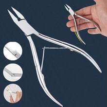 1pc Portable Large Nail Clippers, Household Rotating Belt Filing Nail Clippers, Nail Trimming Tools - Multicolor - View 7