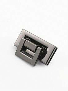 DIY Handbag Square Buckle, Metal Lock Clasp, Handbag Accessories, Suitable For Handbags, Shoulder Bags, Wallets, Luggage Hardware Accessories, Insertion Lock, Gold And Silver Metal Buckle Rings, Handbag Buckle, Shoulder Buckle, Button, DIY Wallet Box Handbag Accessories, Luggage Metal Lock Clasp - Multicolor - View 7