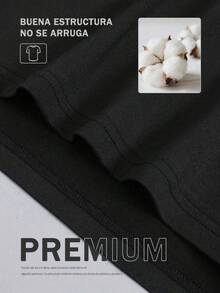Camiseta de hombre en color negro diseño de ave en vuelo estilo moderno gráfico impactante para amantes de la naturaleza perfecta para cualquier ocasión fresca con el mejor estilo casual destaca entre la moda urbana de México tejido de calidad ajuste cómodo ideal para mostrar tu personalidad - Negro - Ver 6