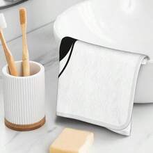 - Toallas de mano Tai Chi - Secado rpido, toallas de microfibra de terciopelo coral, altamente absorbentes, uso como hotel, bao, ducha, toalla de mano, 16x 28 pulgadas blanco - Toallas de mano Blanco + - 16x28 pulgadas - Ver 6