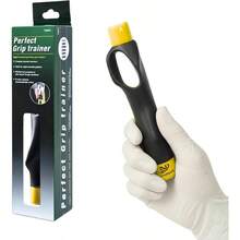 Grip Trainer, Right - Handed Training Aid, Hand Position And Swing Improvement, Blue - Yellow - View 10