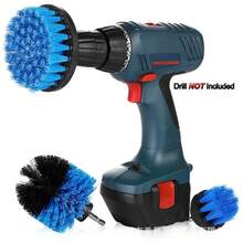Electric Scrubber Brush Drill Brush Kit Power Drills Scrubber Brush For Carpet Glass Car Tires Nylon Brushes 2/3.5/4'' 2025 Hot - Multicolor - View 10