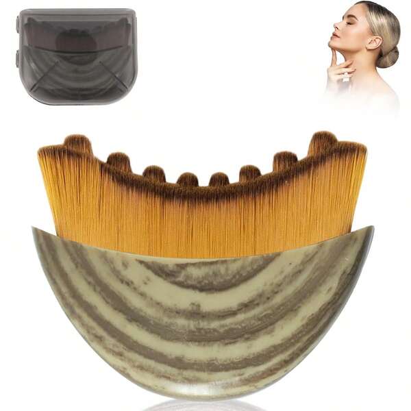 Lymphatic Contour Face Brush,Lymphatic Drainage Massager For Face,Chin & Jawline Sculpting,Ergonomically Designed To Fit The Skin Precisely And Relieve Fatigue