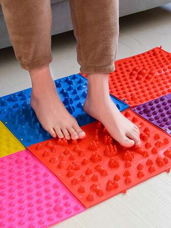 1 Piece Foot Acupressure Mat, Toe Pressure Plate, Foot Massage Pad, Toe Pressure Plate, Foot Pad, Acupressure And Reflex Therapy Mat