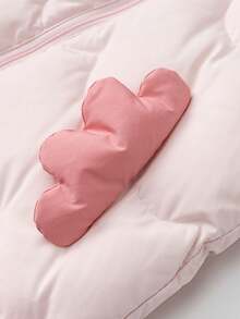 mini bala Baby Down Snowsuit, Thick Triple-Proof Fabric, 2025 New Warm Style - White Red - View 7