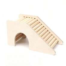 1个仓鼠笼，配有金毛犬玩具，设计用于美化环境和缓解无聊，包含隧道迷宫以防止仓鼠筑巢，为仓鼠和金毛犬提供有趣的活动空间，提升宠物生活乐趣。 - 彩色 - 查看 10