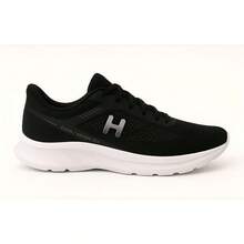 Men's Orthopedic Shoes For Walking, Gym, And Running - Black and White - View 4