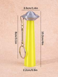 1 UFO Shaped Cone-Shaped Storage Tube For Cigarette Storage, Storage, And Gift Of Smoking Accessories.