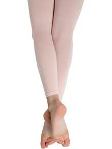 DANZINATTA Deporte Mallas sin Pie Niñas - Negro - Ver 4