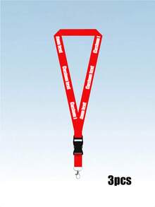 Custom Text ID Badge Lanyard, Personalized ID Badge Holder Strap With Detachable Clasp, Neck Strap Keychain For Keys And Phone, 20.47 Inches/52cm - Multicolor - View 20