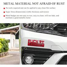 IT Edition Car Decals, Personalized 3D Metal Badges Trunk Tailgate Fenders, Universal Decorative Emblems Motorcycle, Rear, Luggage, Car Accessories Red Black - Đỏ và Đen - Xem 4