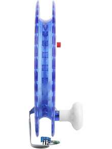 Carrete de Línea de Pesca, Rueda de Pesca de Mar Multifunción ABS, Accesorio de Carrete de Pesca de Línea de Mosca para Envolver Alambre de Mano (Azul) - 1 - Ver 10